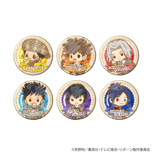 『家庭教師ヒットマンREBORN!』ホログラム缶バッジ(57mm)03/コンプリートセット(全6種)(グラフアートイラスト)